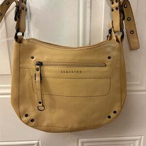 Lamarque Tan Crossbody Bag